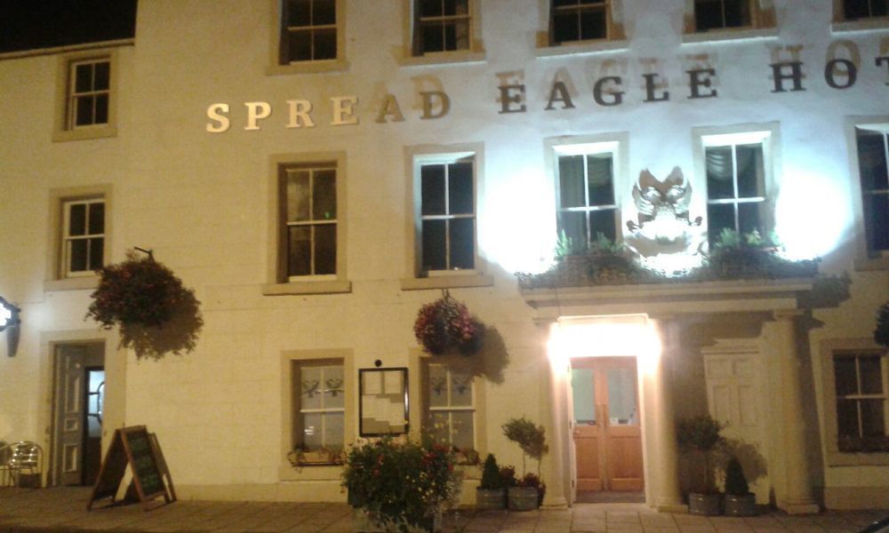 The Spread Eagle Hotel ジェドバラ エクステリア 写真